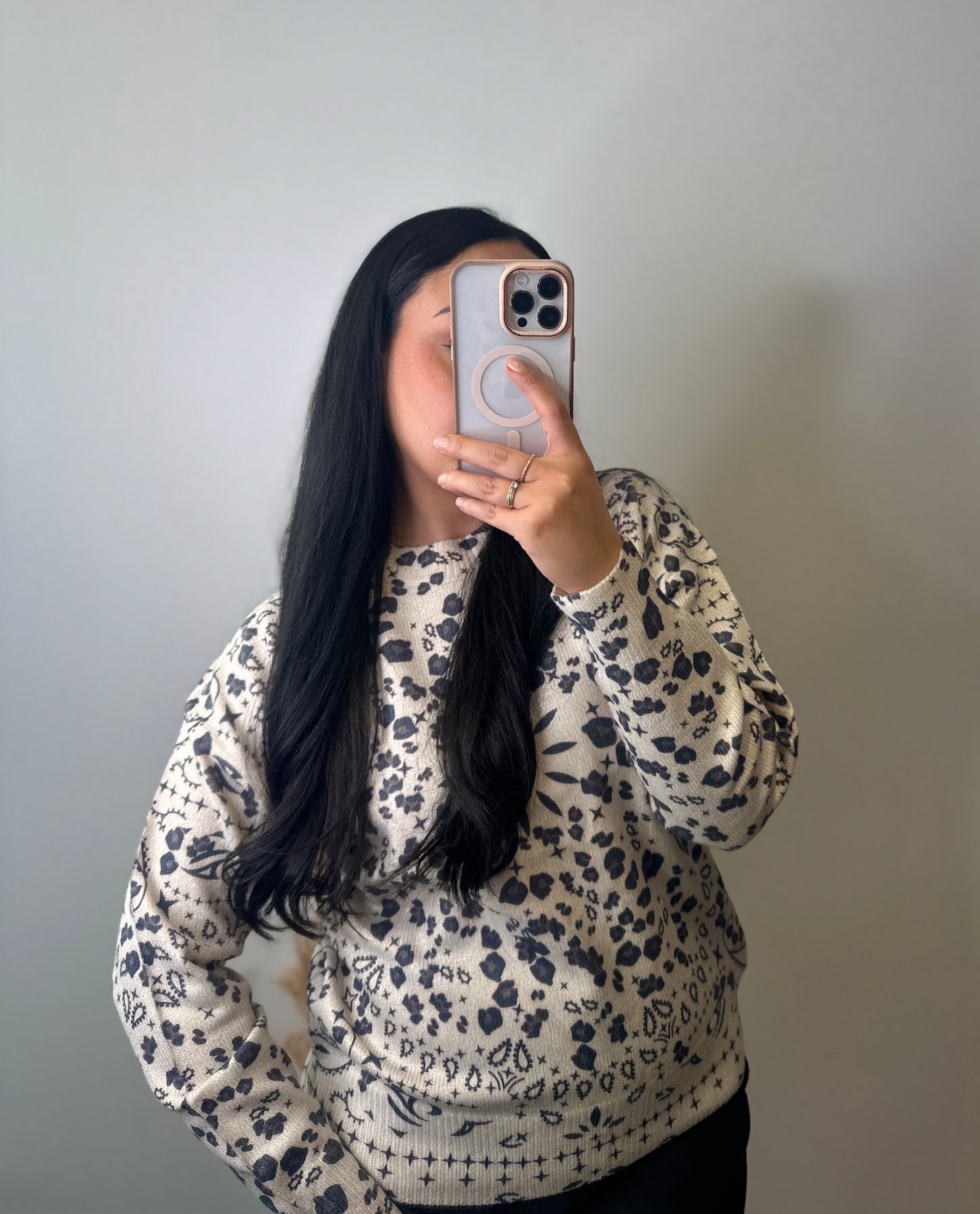 Pull à motifs - CLARA