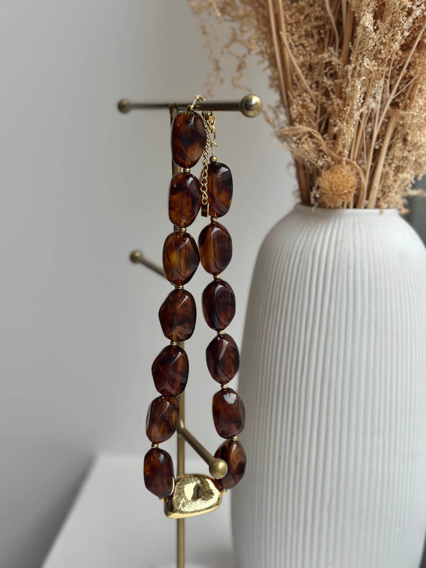 Collier à pierres colorées - GABRIELLE