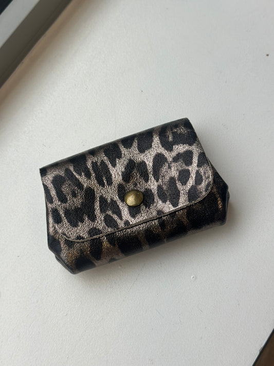 Petit porte-monnaie en cuir