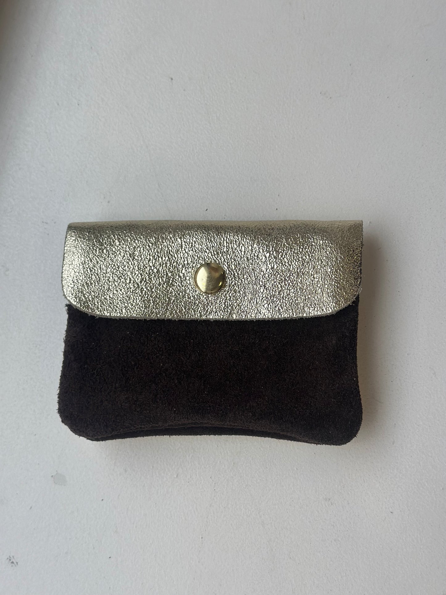 Petit porte-monnaie en cuir