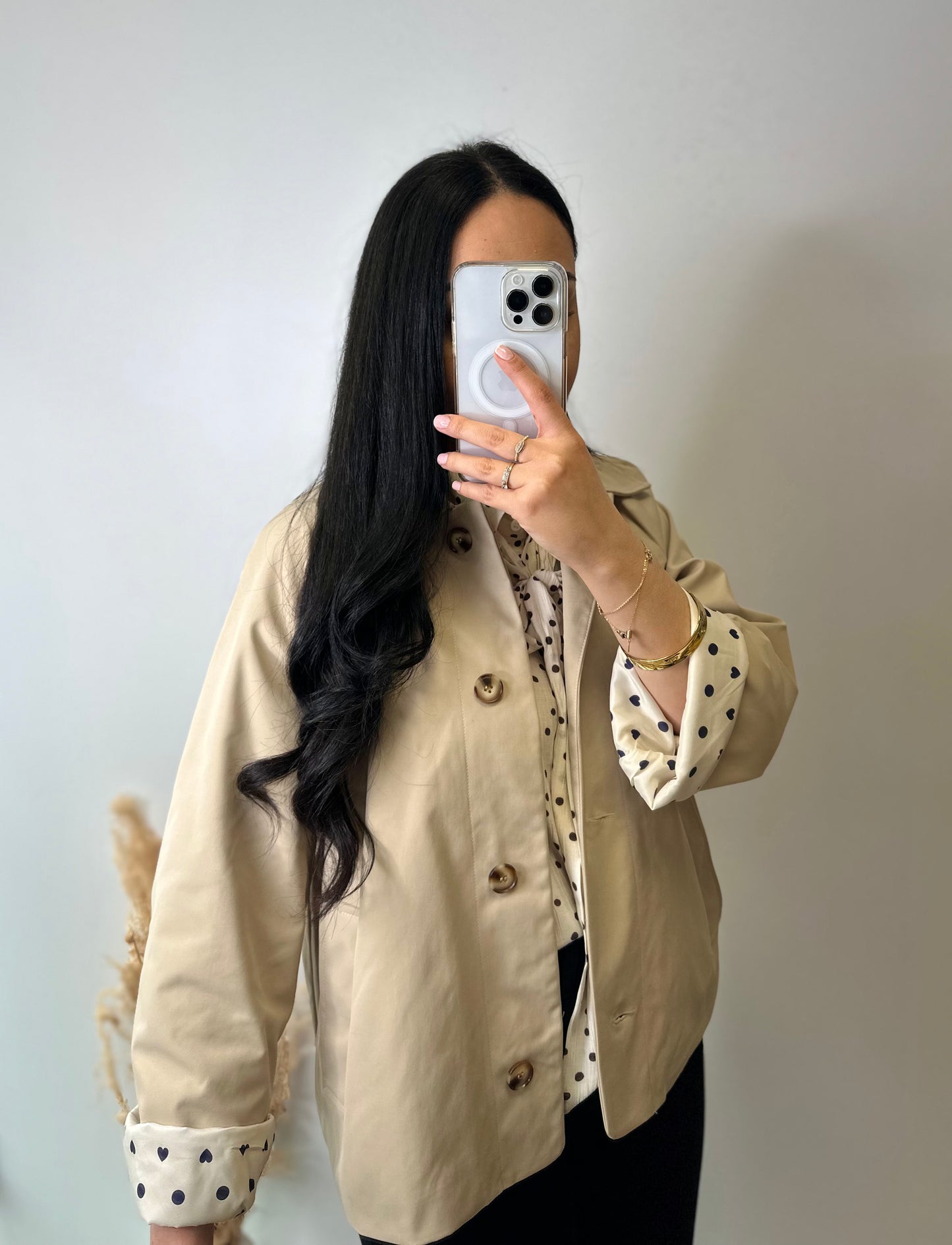 Trench à détails - GARANCE