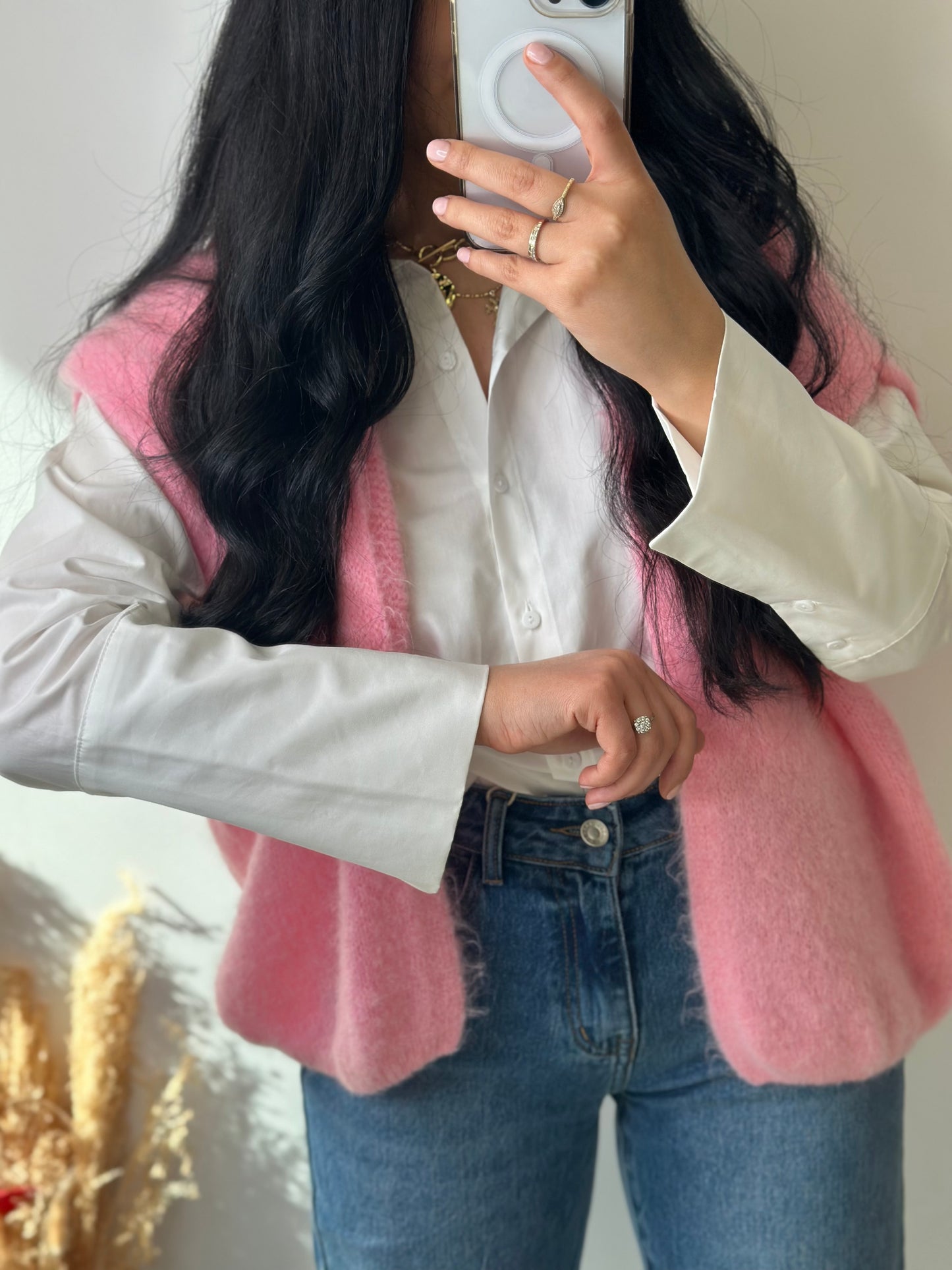 Chemise blanche manches détails - LINA