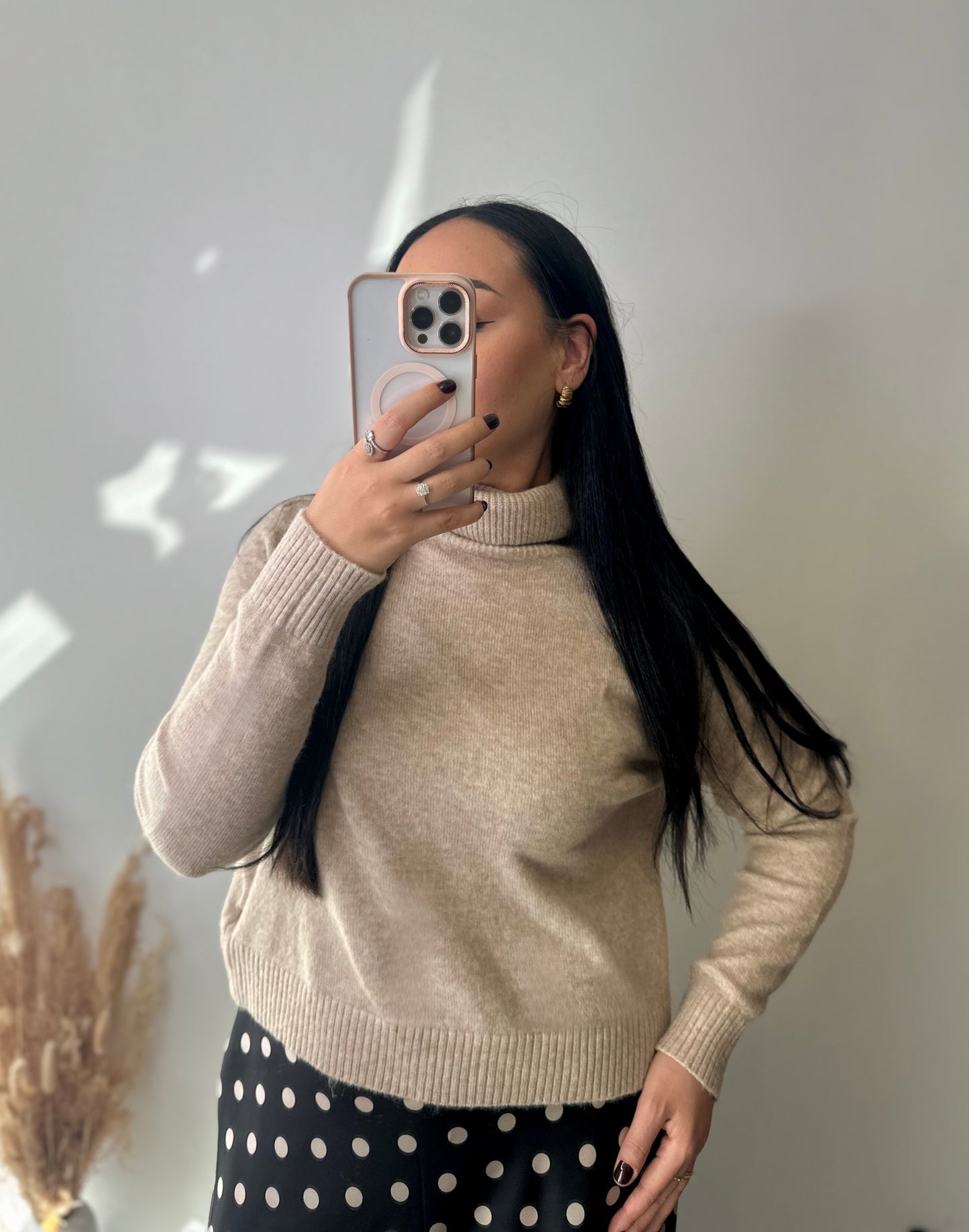 Pull col roulé - HANAE