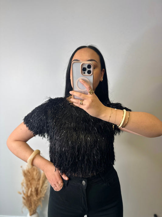 T-shirt en lurex - LOU