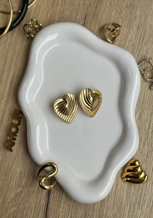 Vintage earrings - LOVE
