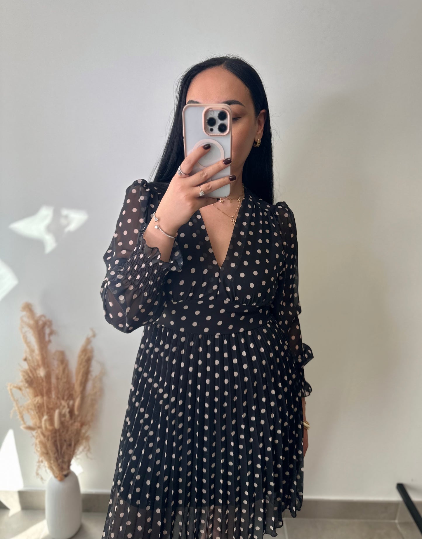 Robe à pois - ROMANE