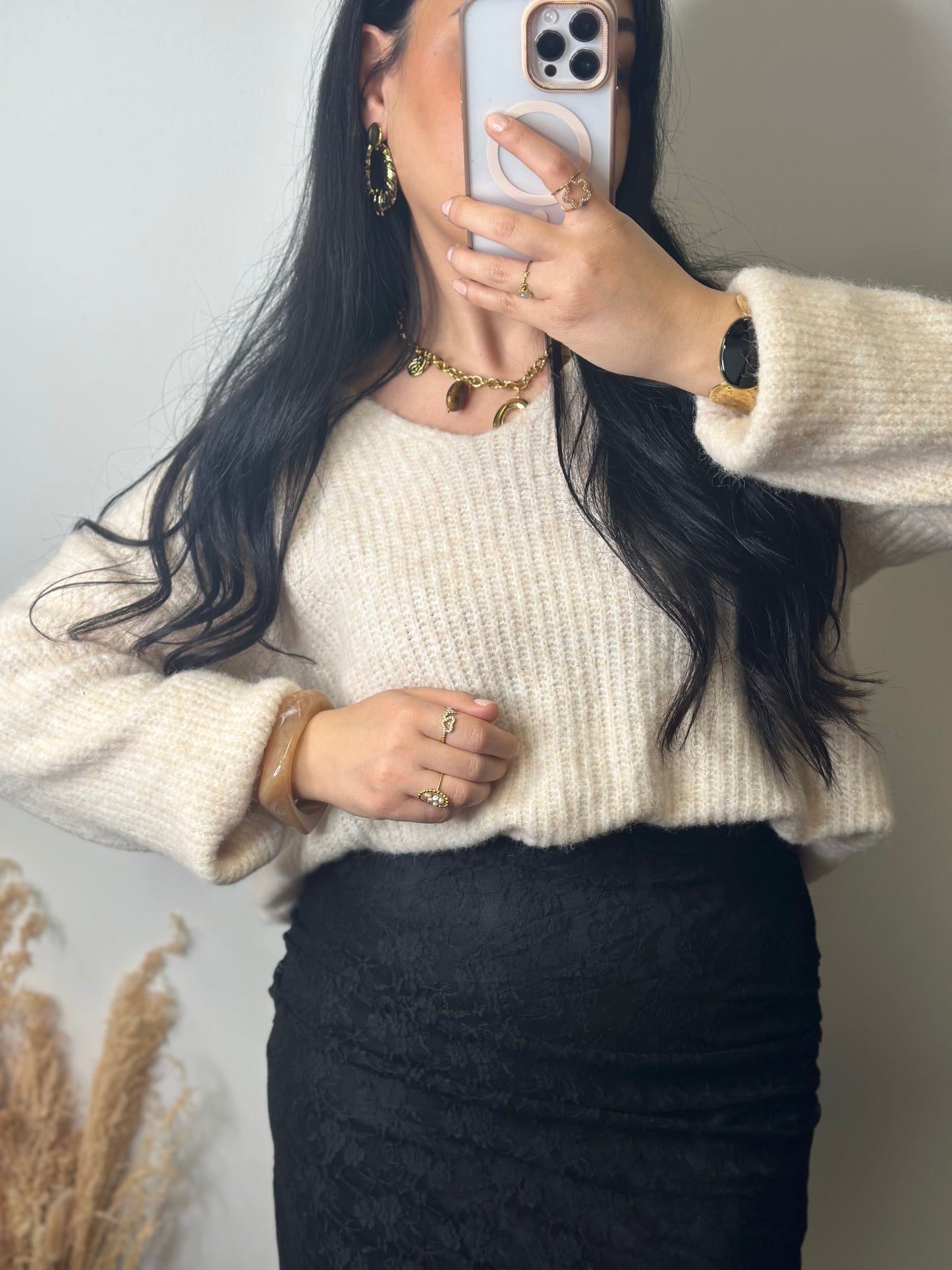 Jupe dentelle sirène - ANNA