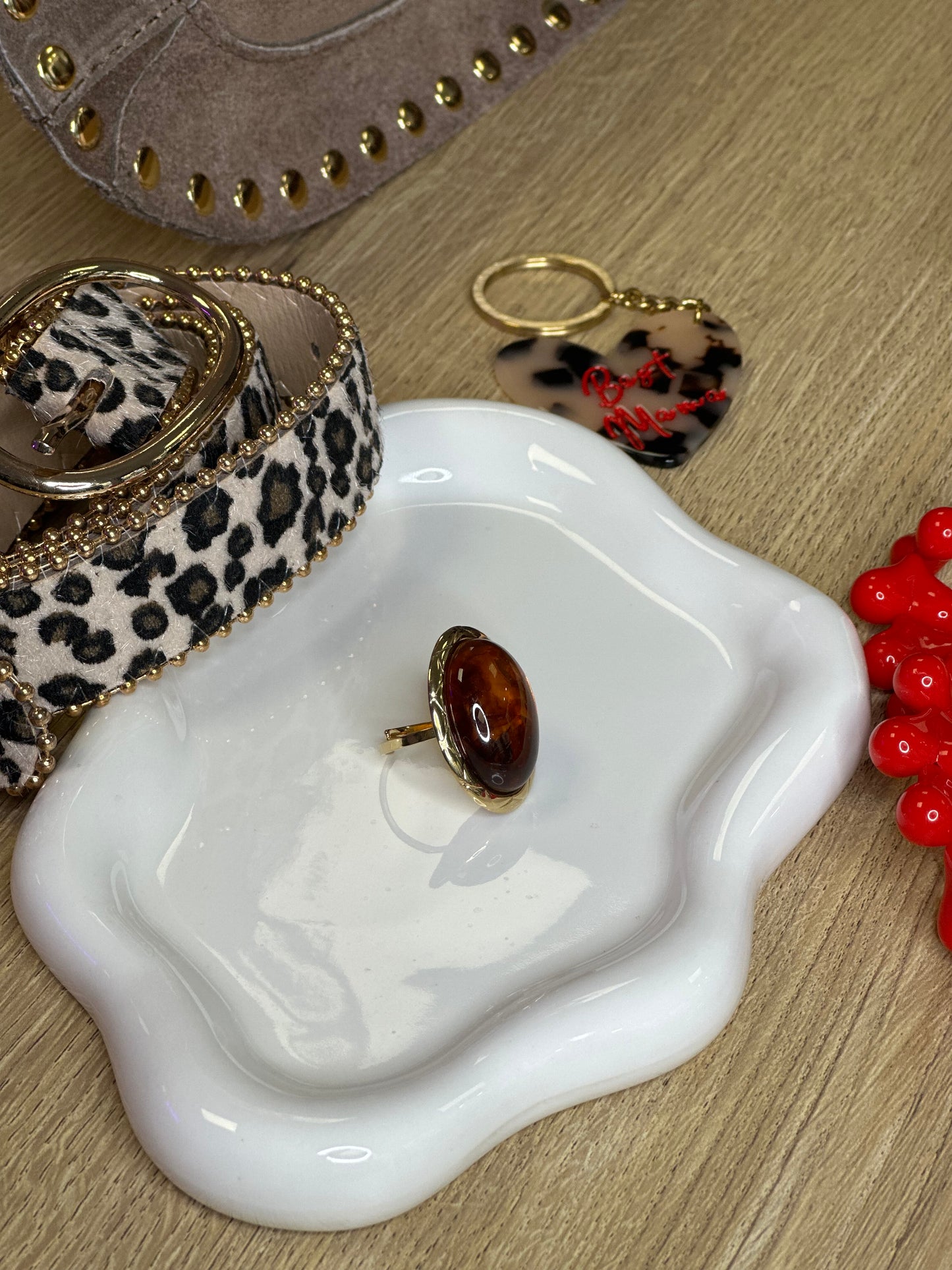 Bague à grosse pierre - CARLA