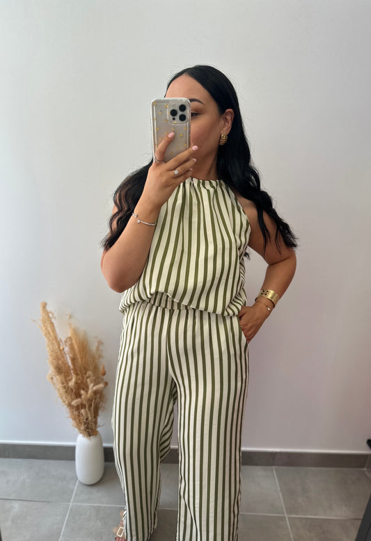Pantalon à rayures - LUCIE