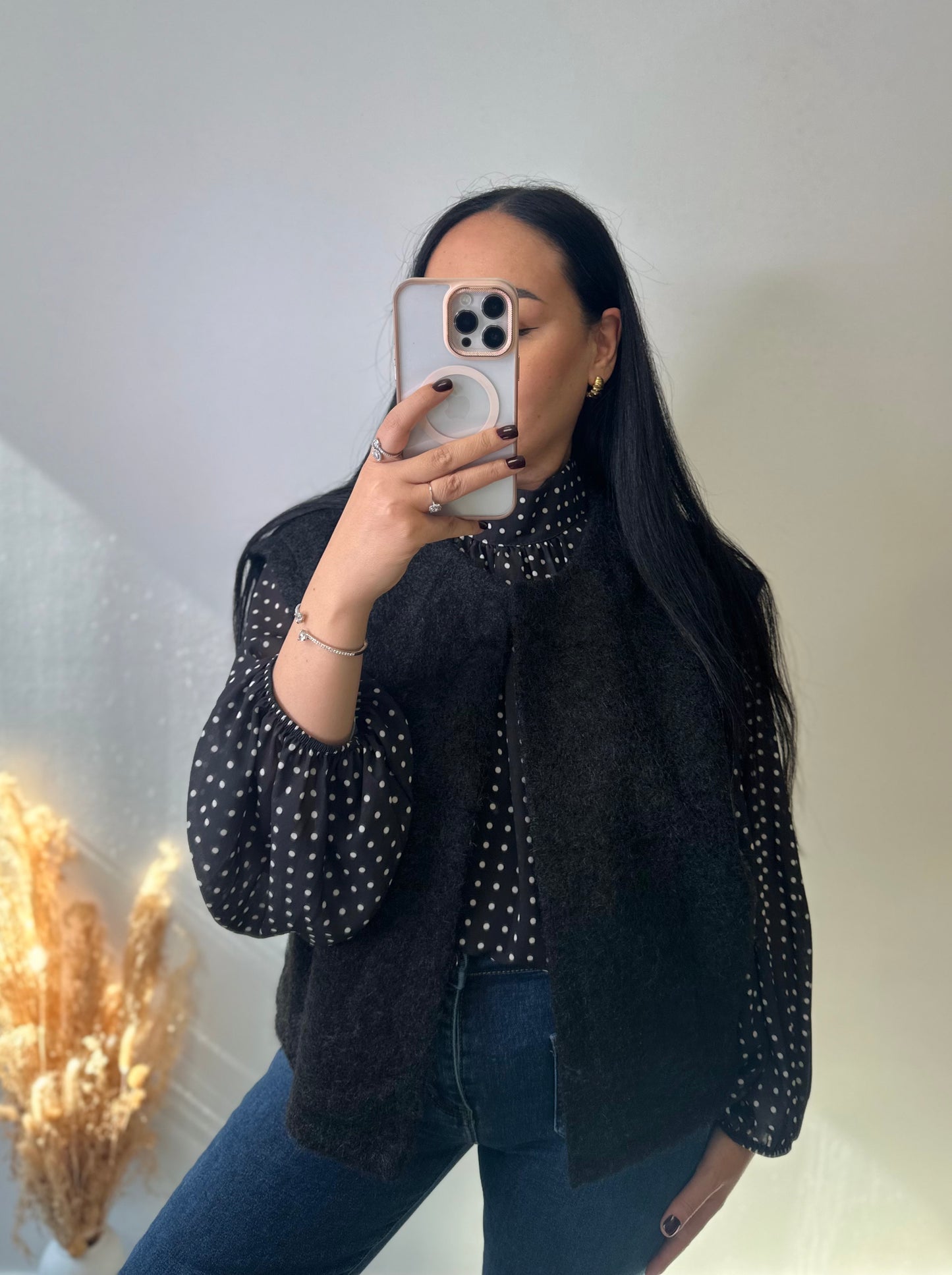 Gilet toucher doux oversize - MANON