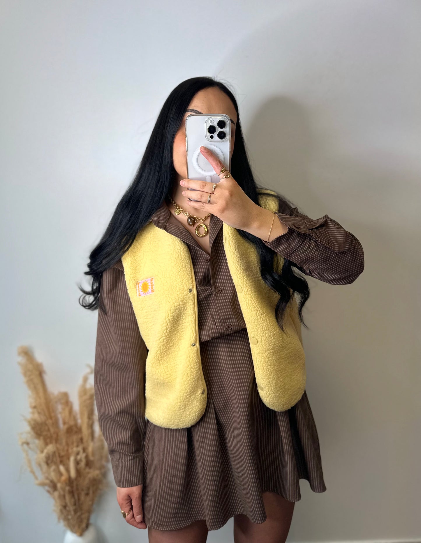 Gilet jaune Teddy - LOUISE