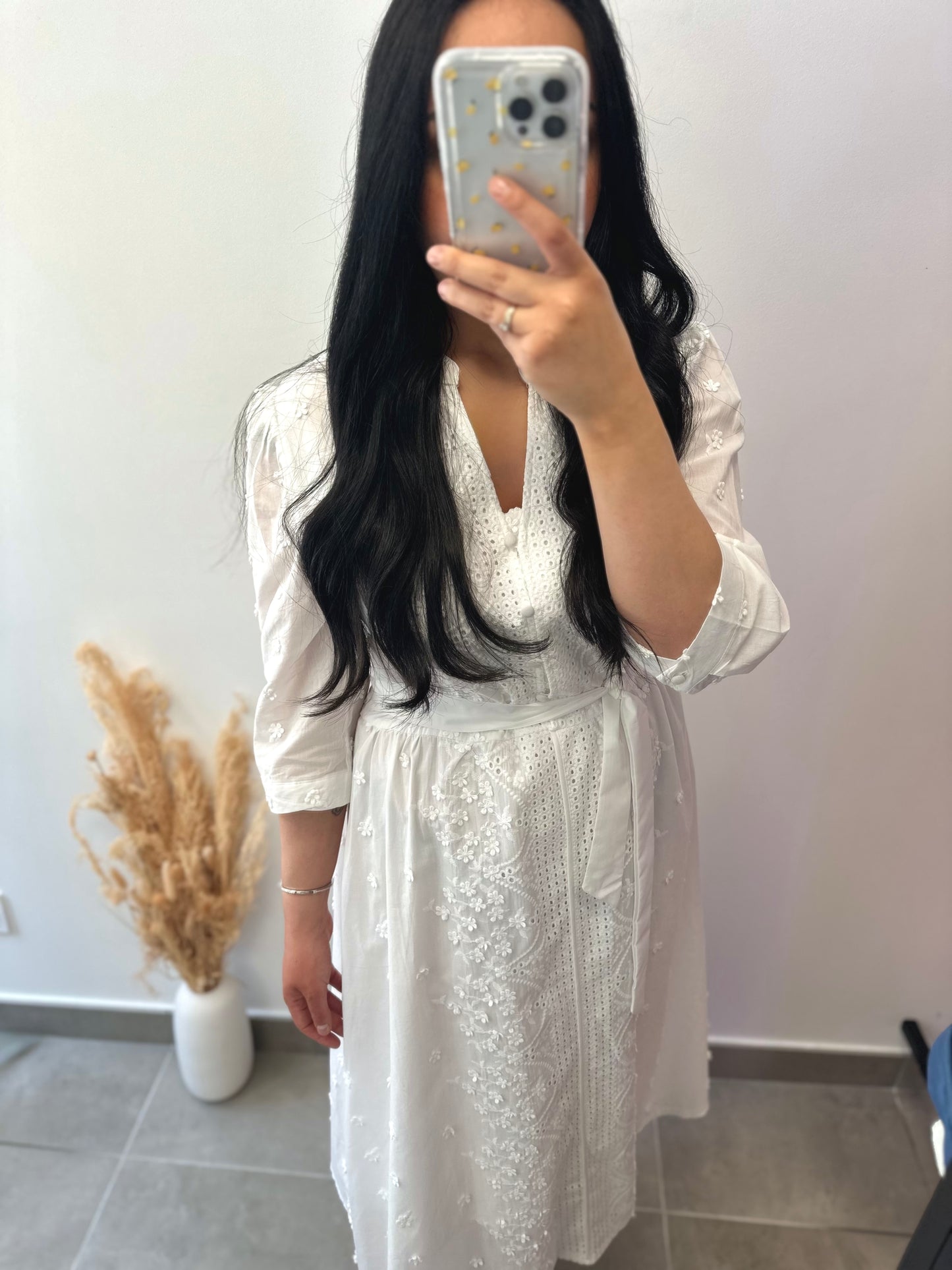 Robe à broderies - LOUISE