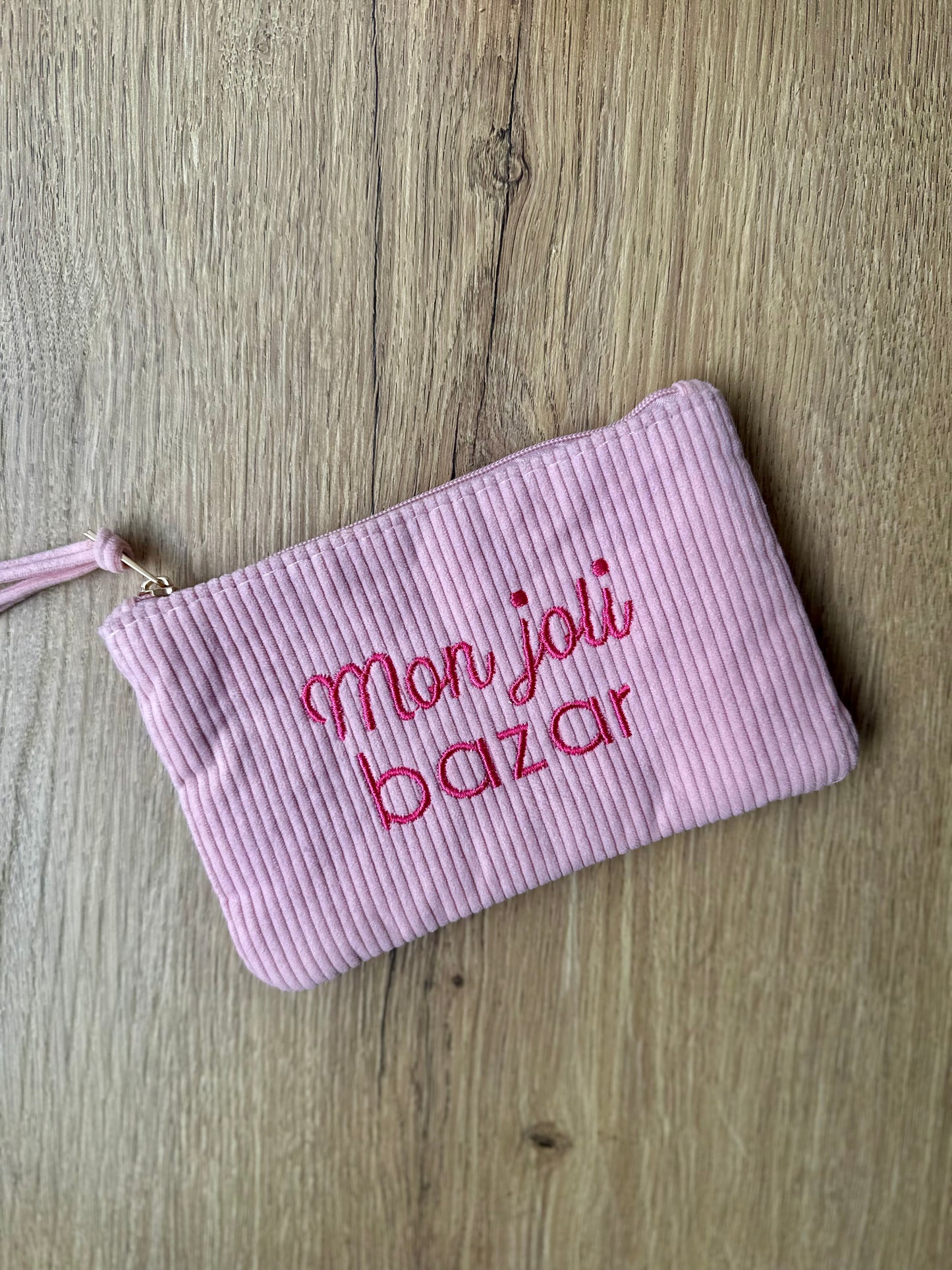 Pochette à inscriptions - JOLI BAZAR