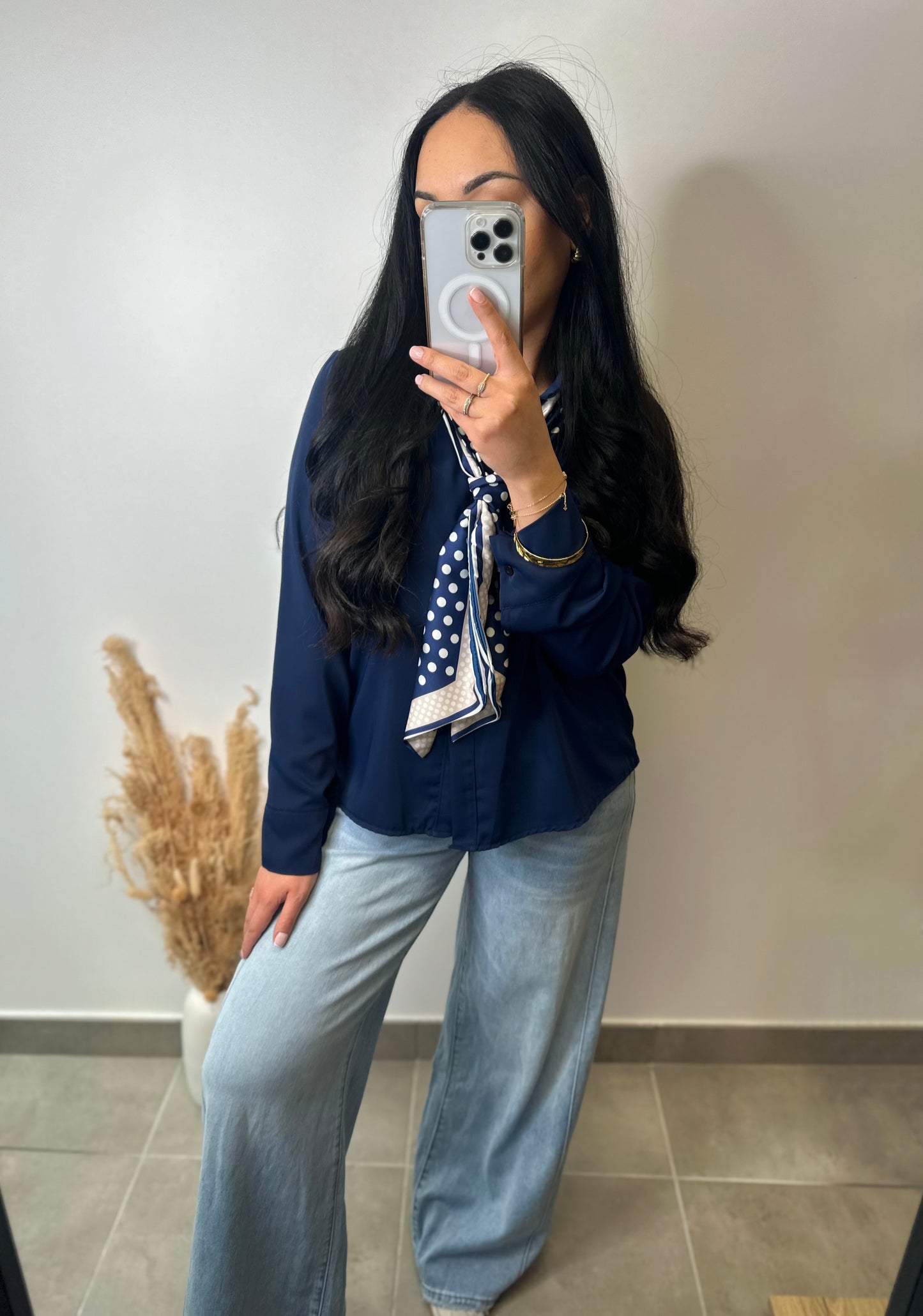 Chemisier à cravate - JADE