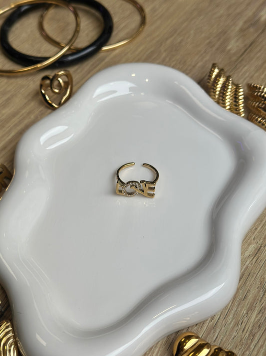 Bague à inscription - LOVE