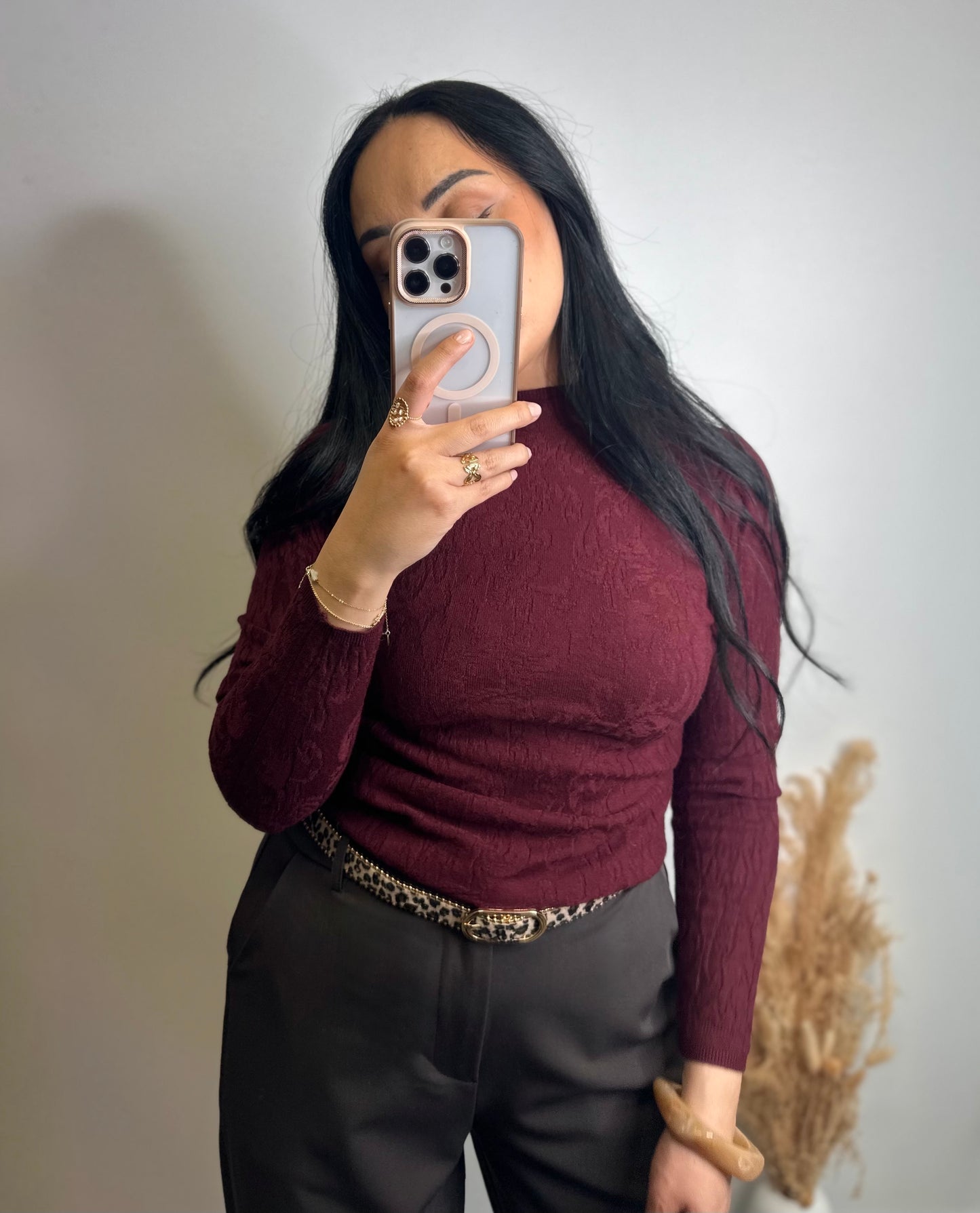 Pull col roulé bas viscose - CONSTANCE