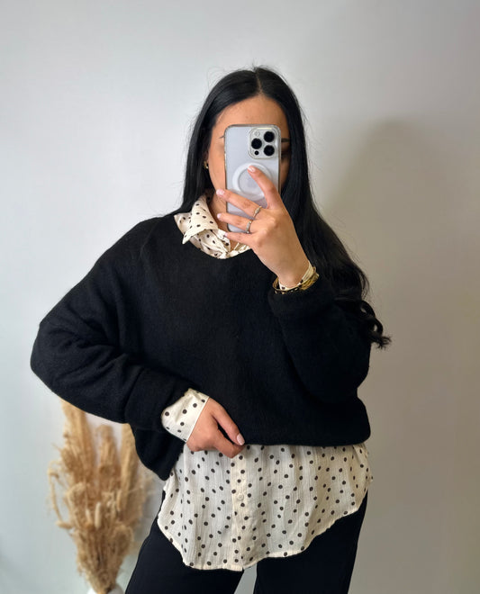 Pull basic doux - ANNA