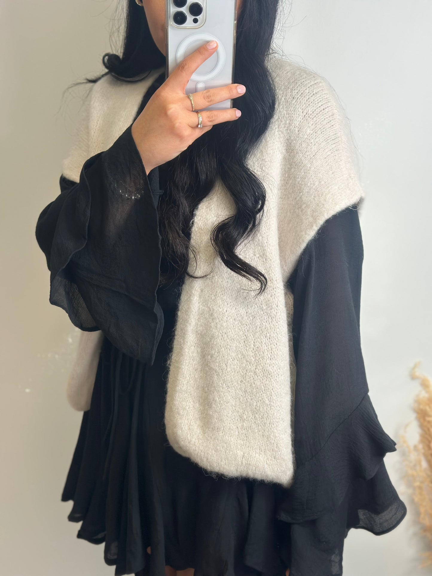 Gilet sans manches en alpaga - ALMA