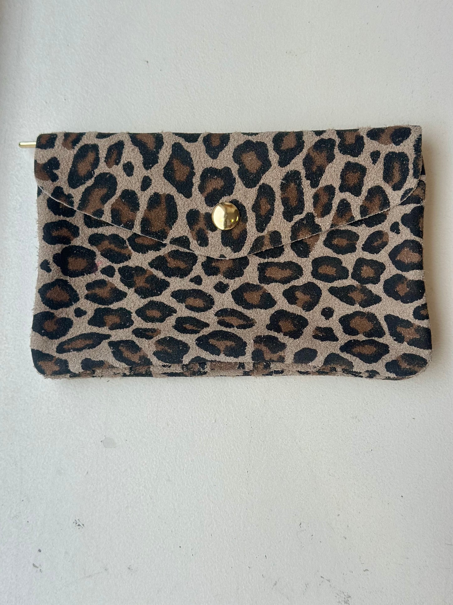 Grand porte-monnaie en cuir