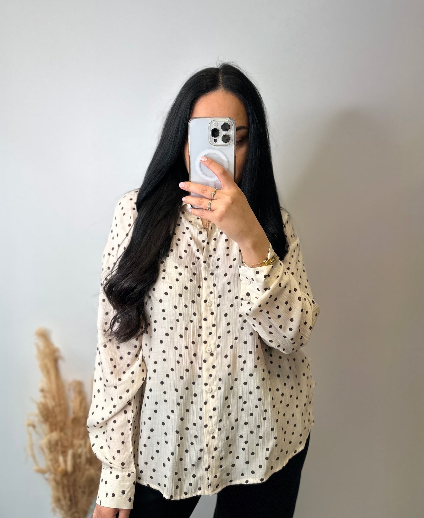 Blouse à poids noeud ou cravate - LUCIE