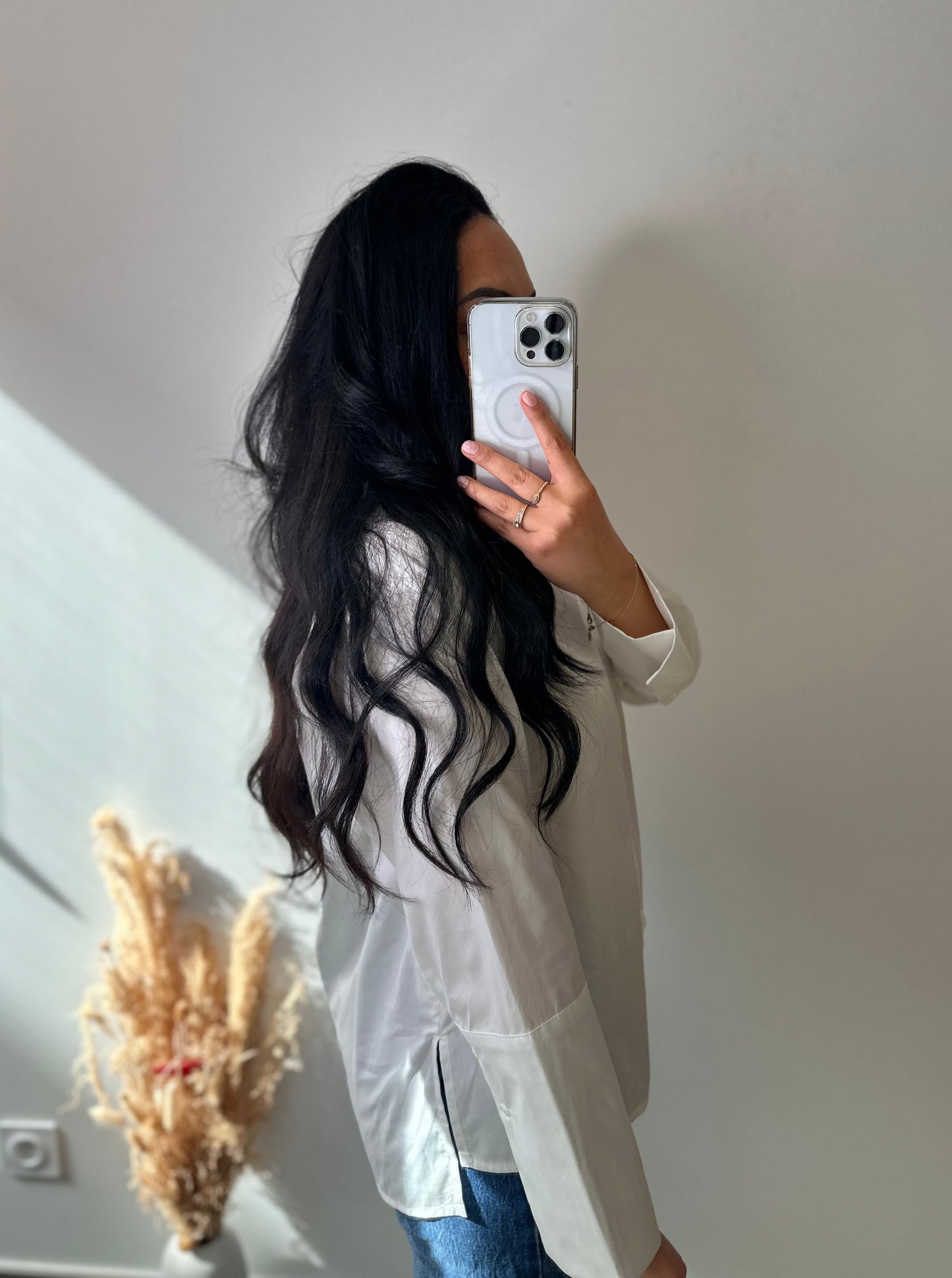 Chemise blanche manches détails - LINA