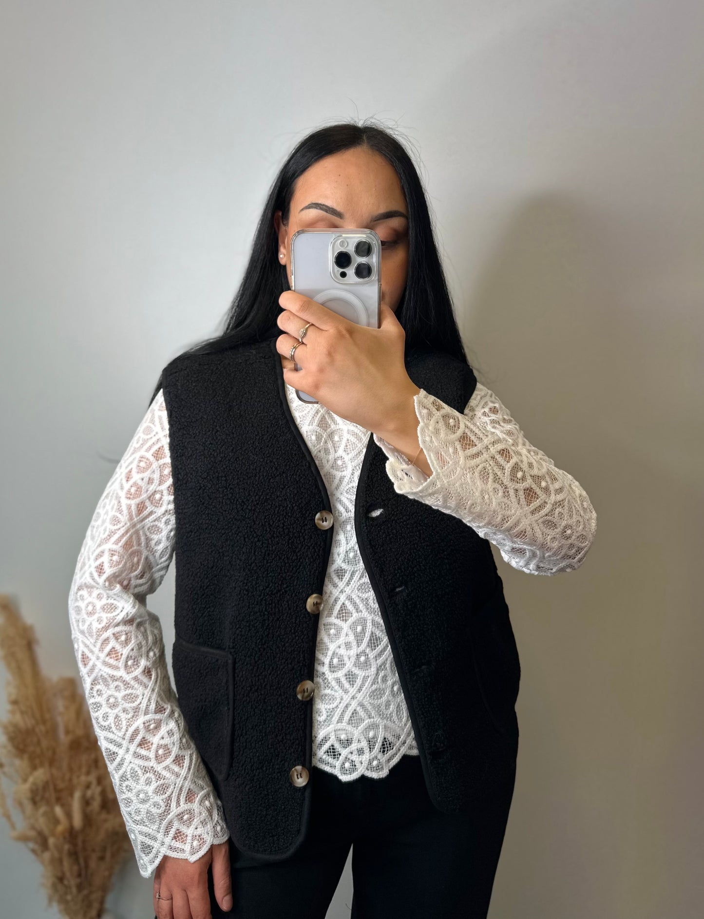 Gilet noir Teddy - JADE