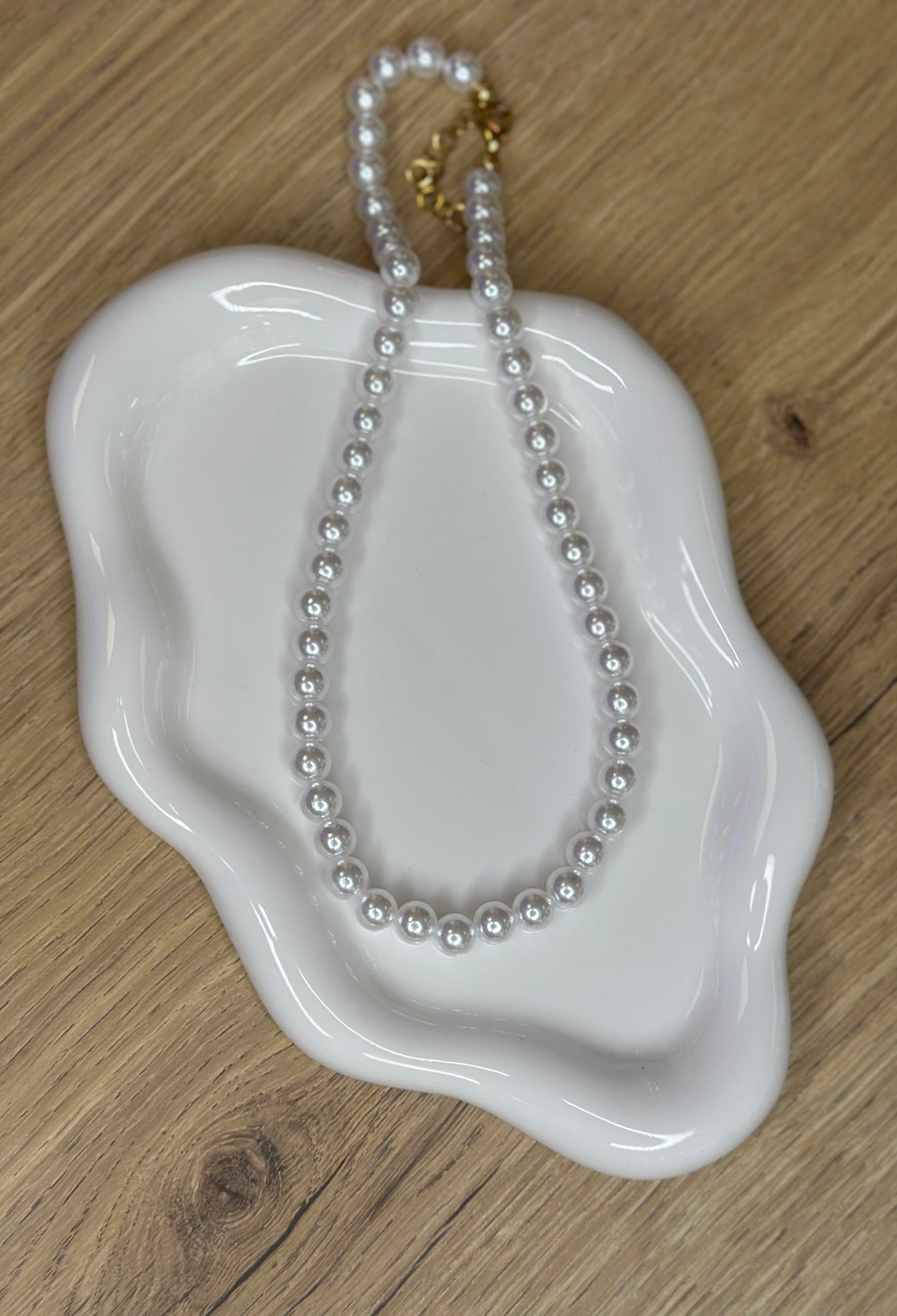 Collier à perles moyennes - PERLA