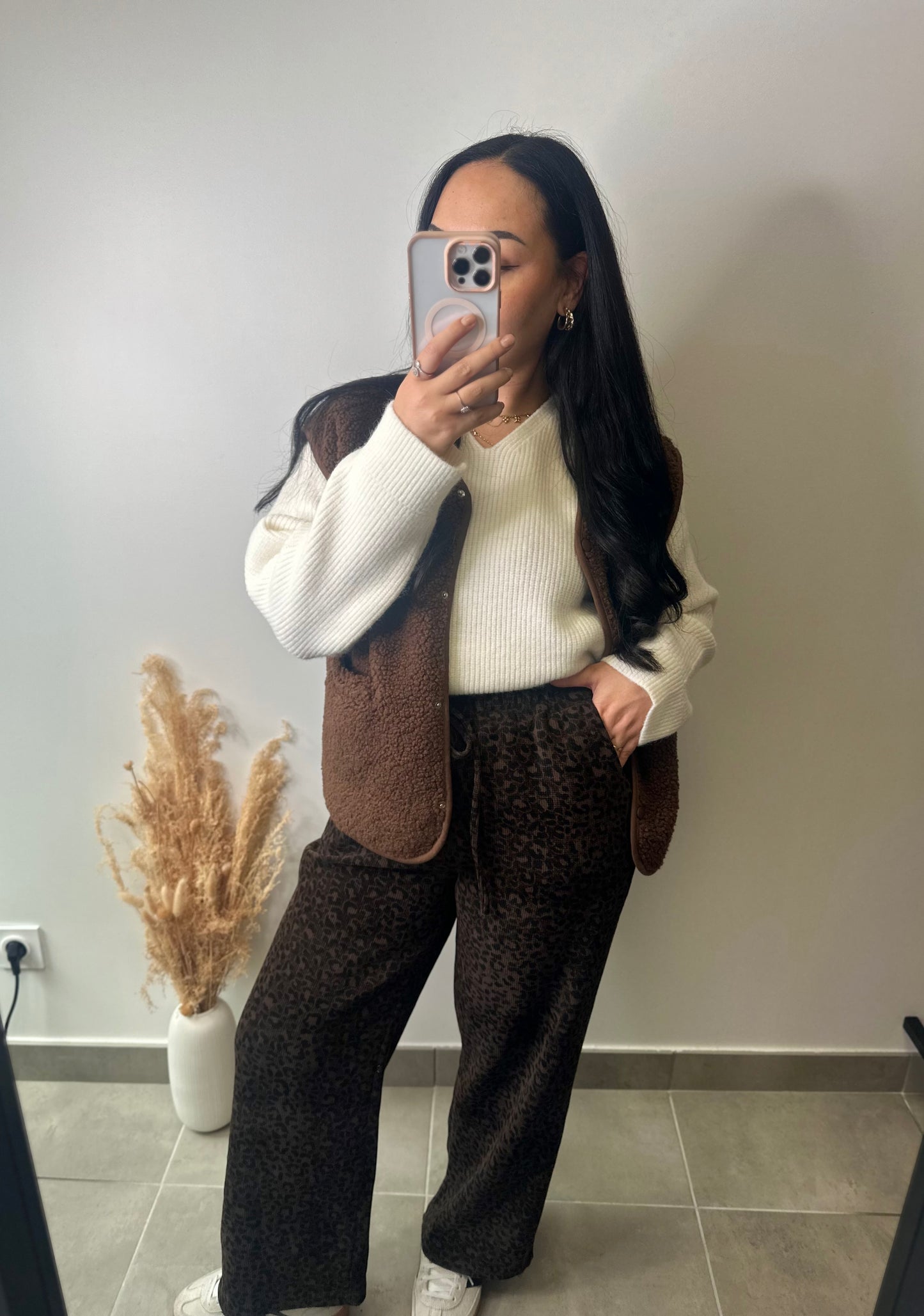 Pantalon léopard à noeuds - CHIARA