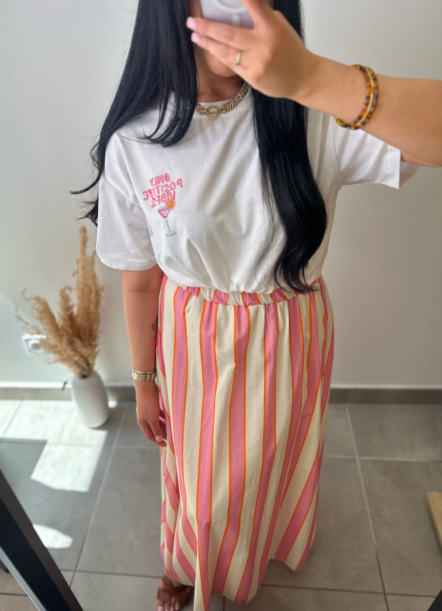 T-shirt positive vibes