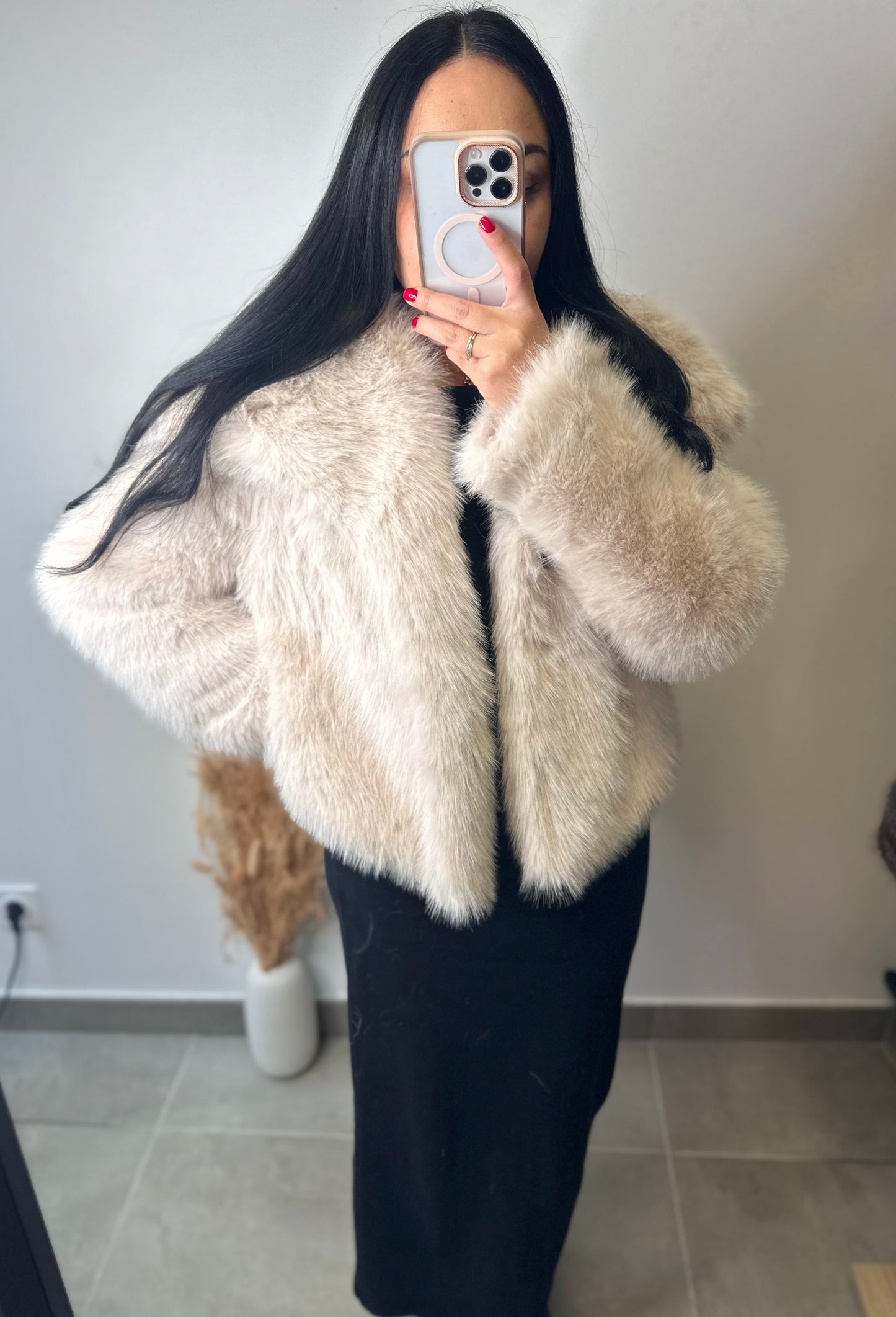 Fourrure beige - CHIARA