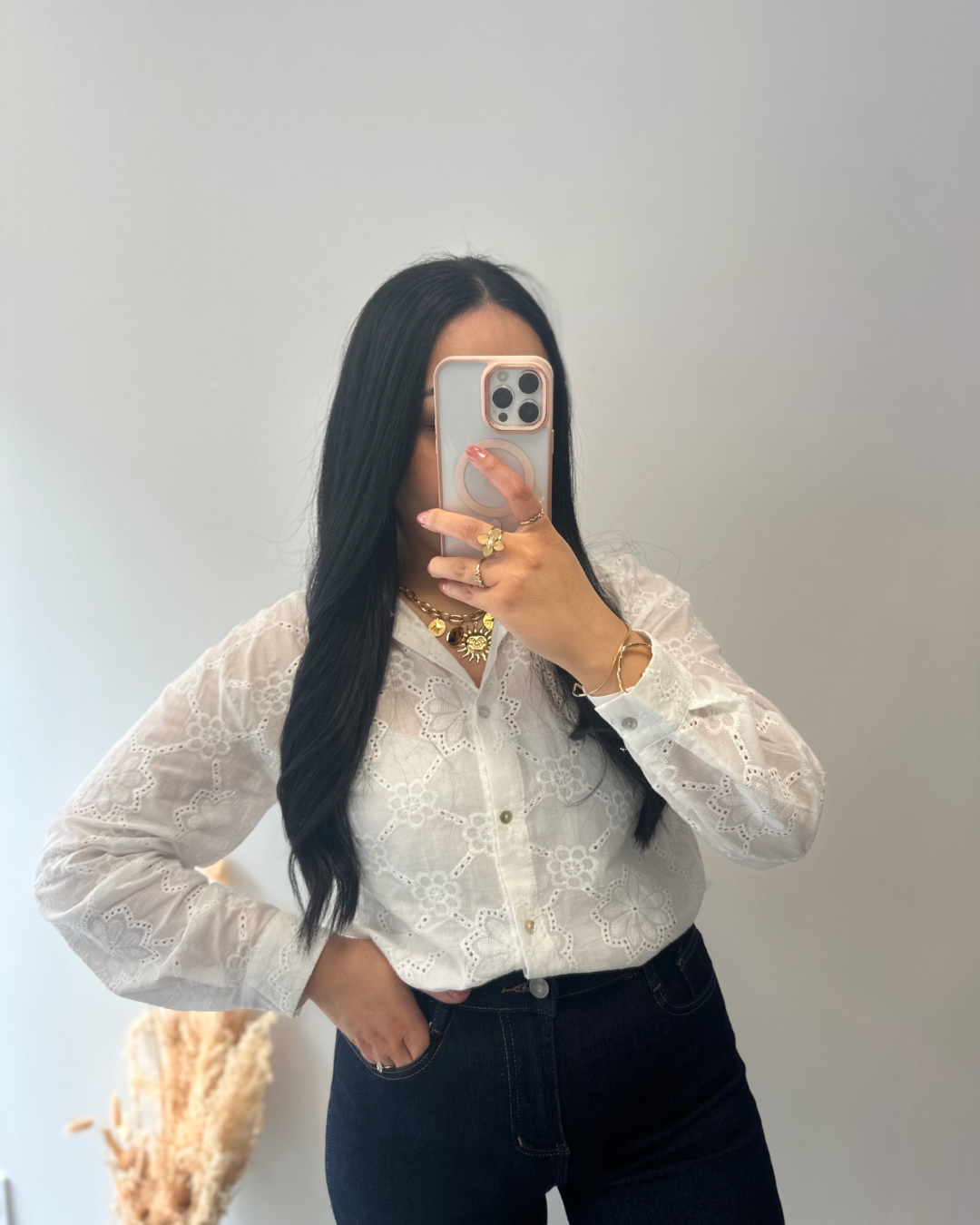 Embroidered shirt - NOUR