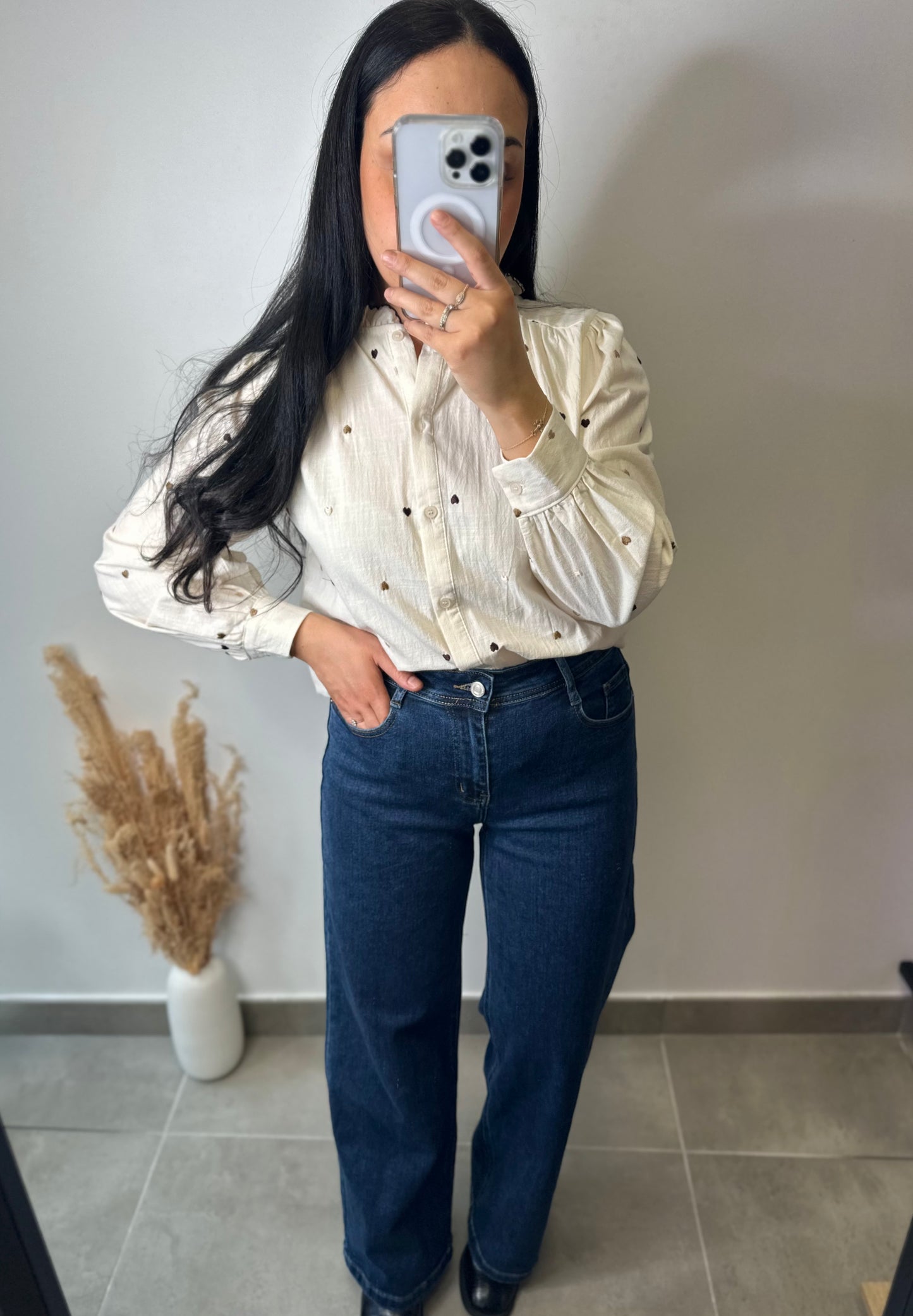 Jean brut WIDE LEG - LARA