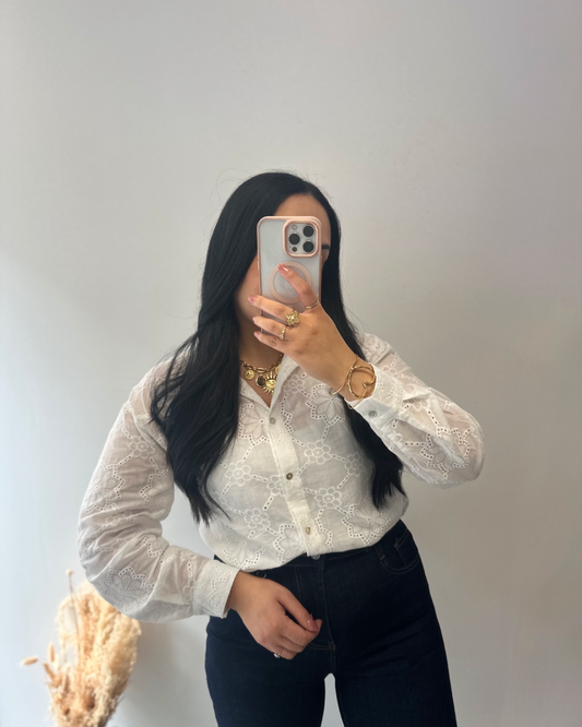 Embroidered shirt - NOUR