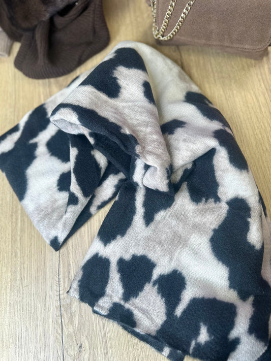 Écharpe épaisse léopard