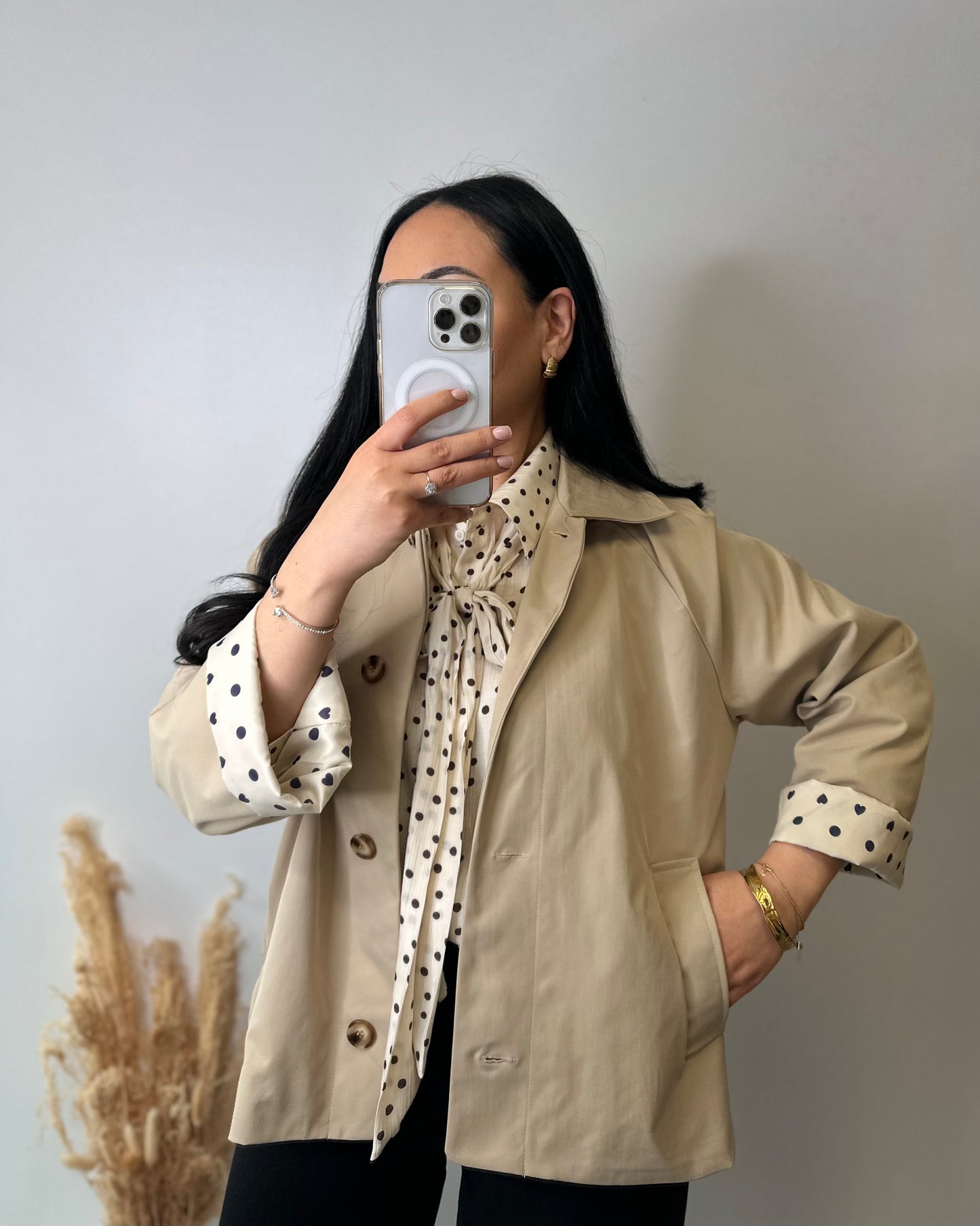 Trench à détails - GARANCE