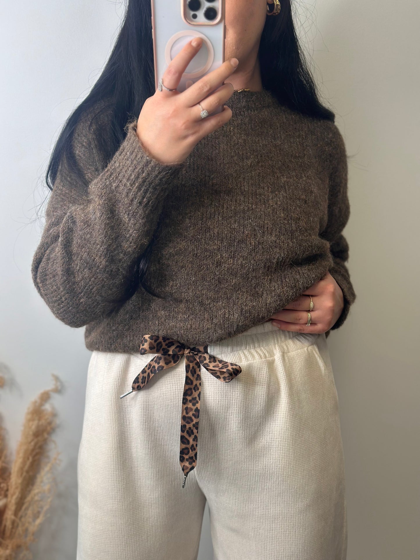 Pantalon décontracté léopard - LÉONIE