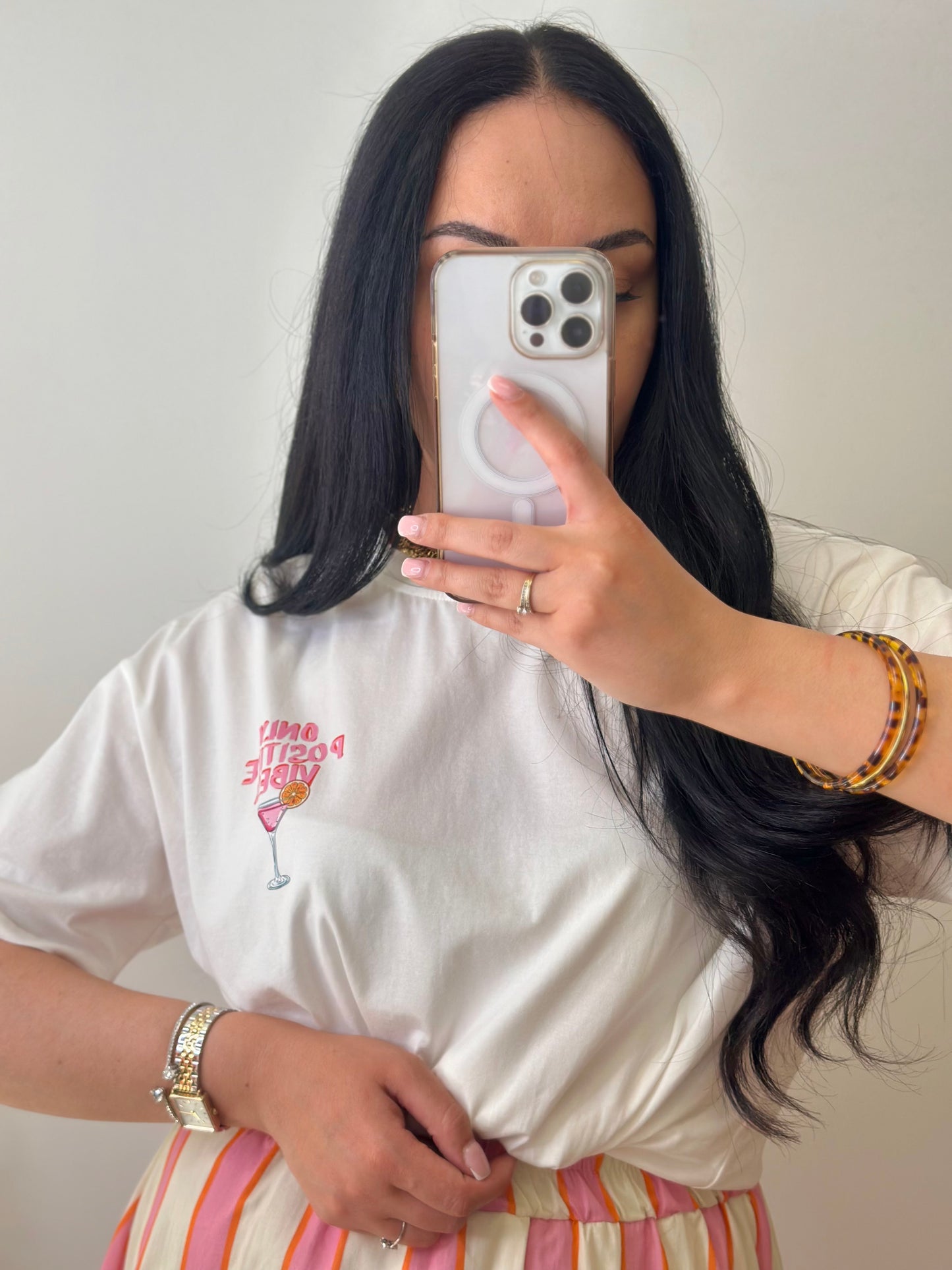 T-shirt positive vibes
