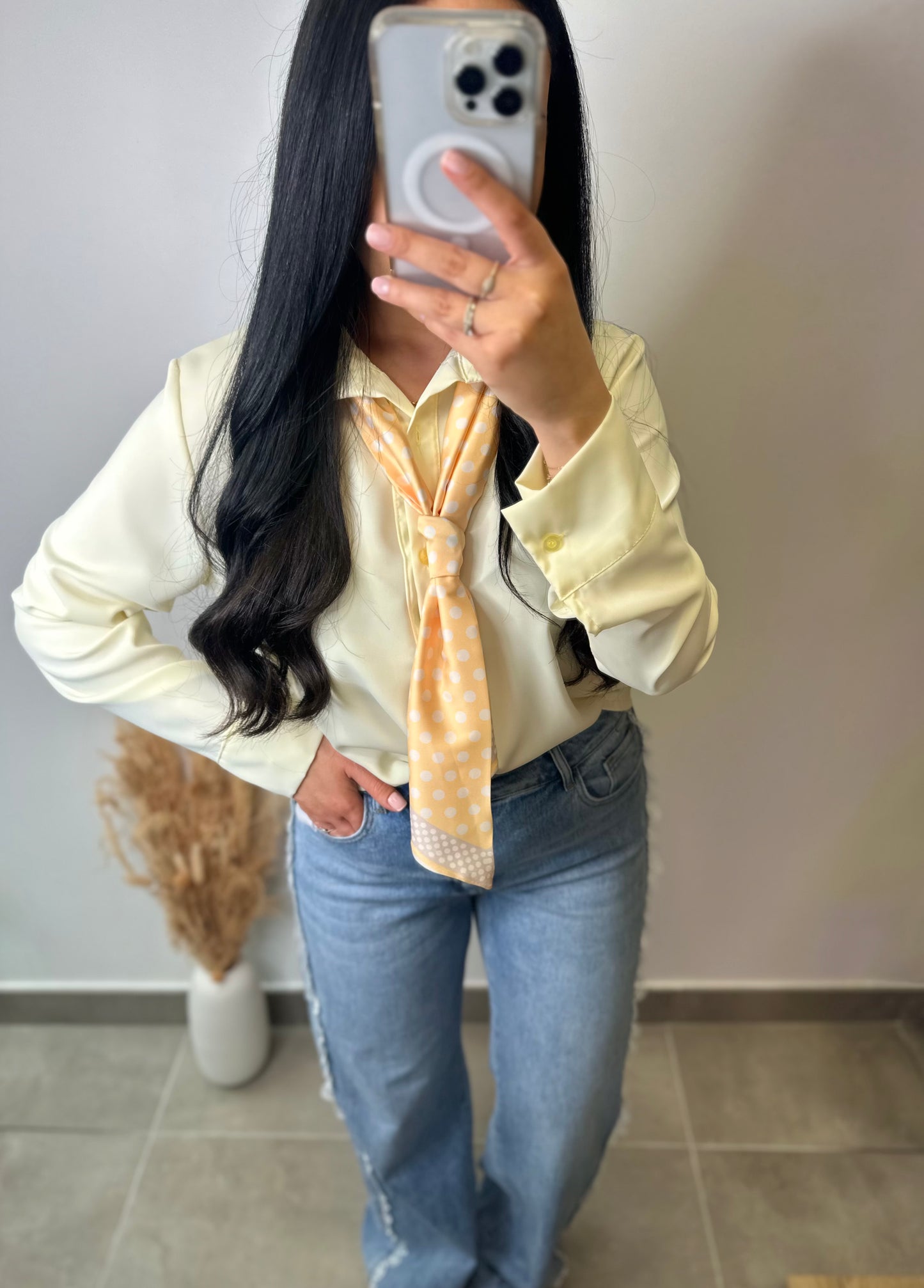 Chemisier à cravate - JADE