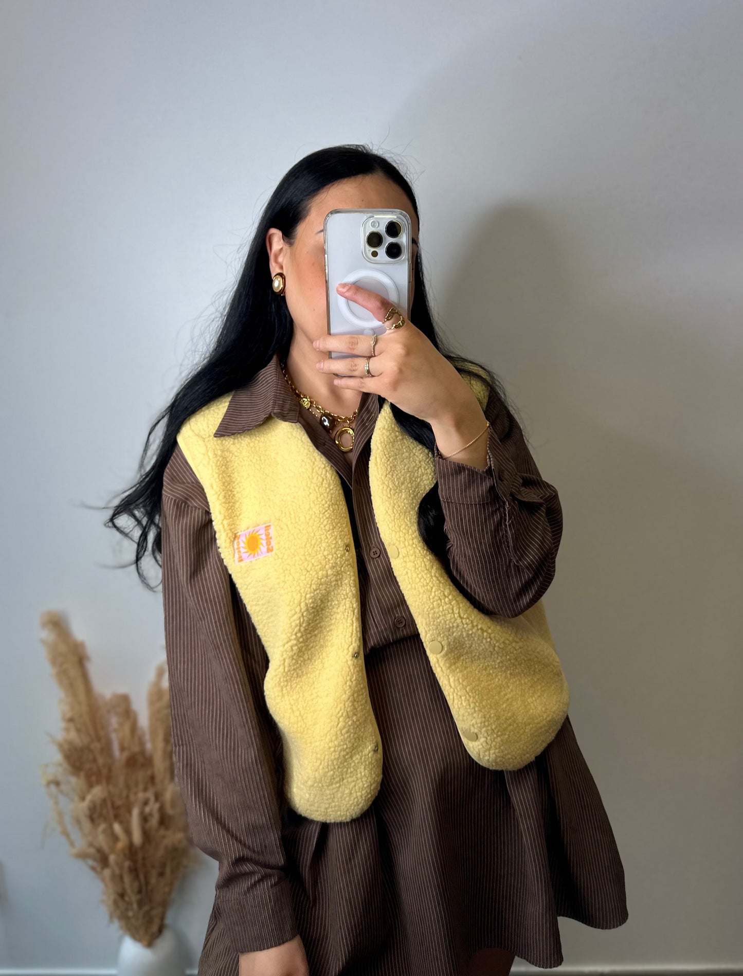 Gilet jaune Teddy - LOUISE