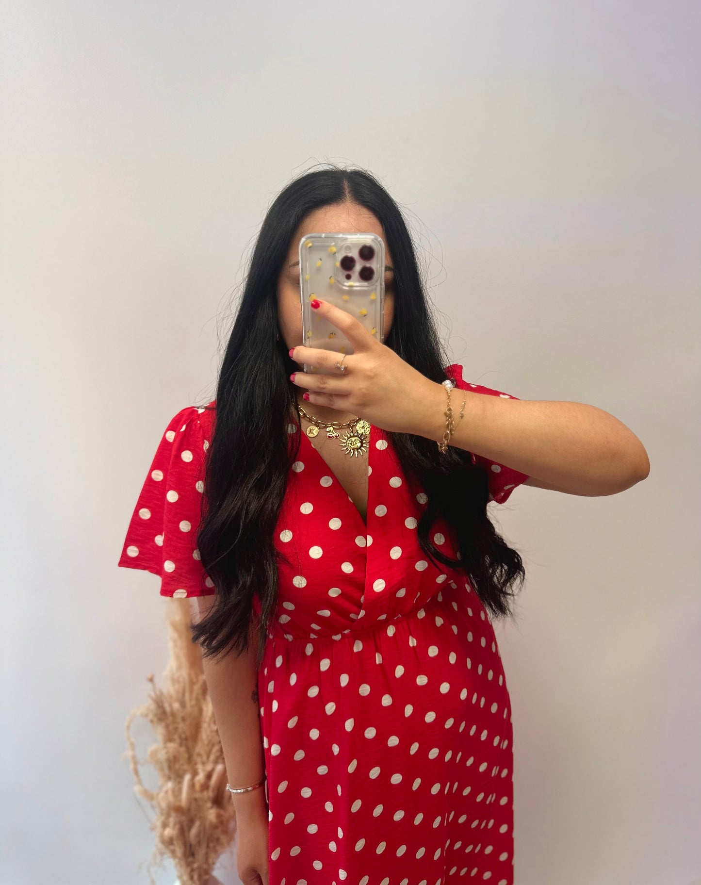 Robe rouge à poids  - LOU