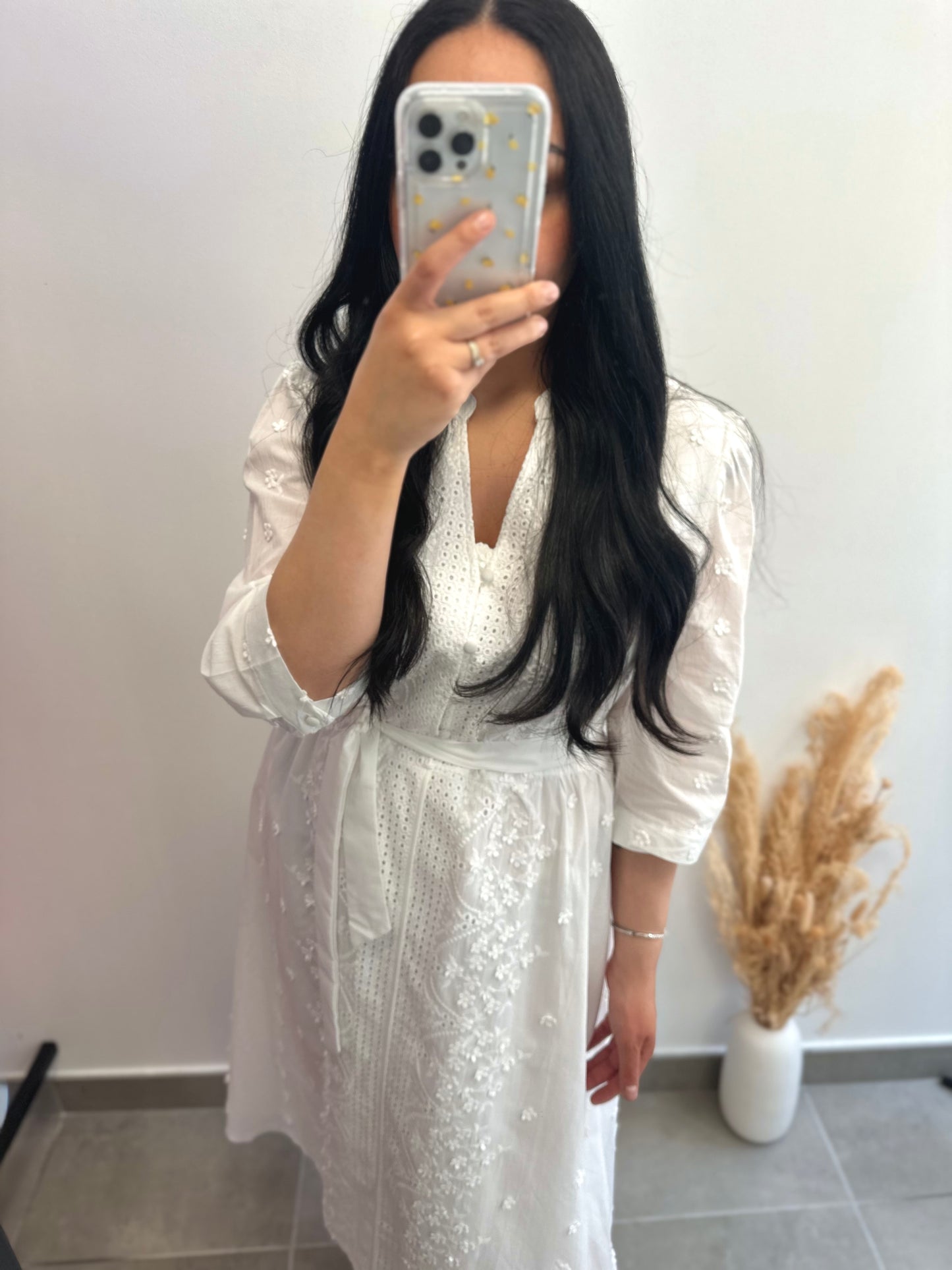 Robe à broderies - LOUISE