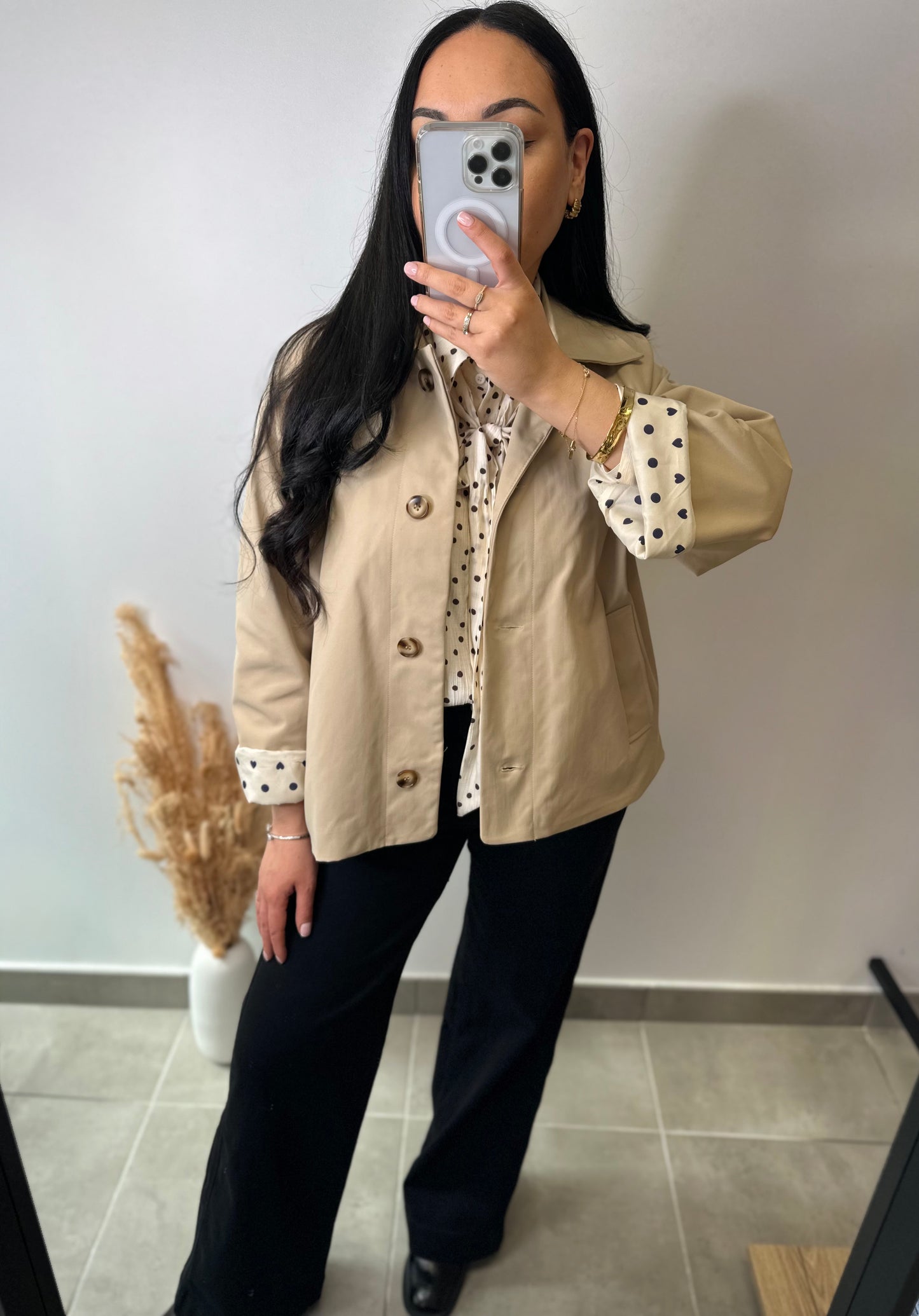 Trench à détails - GARANCE