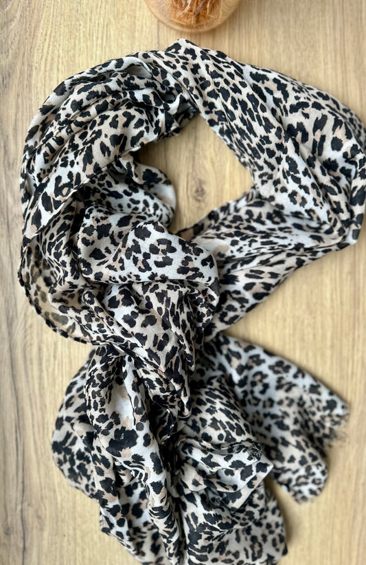Écharpe léopard - CHIARA