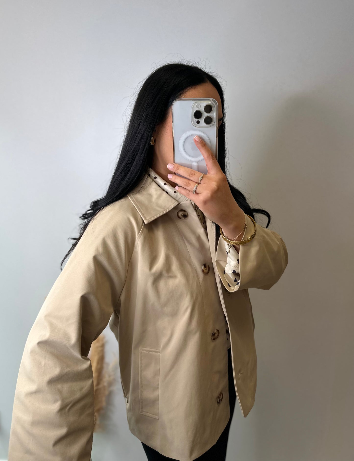 Trench à détails - GARANCE