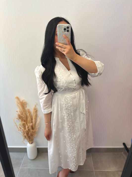 Robe à broderies - LOUISE
