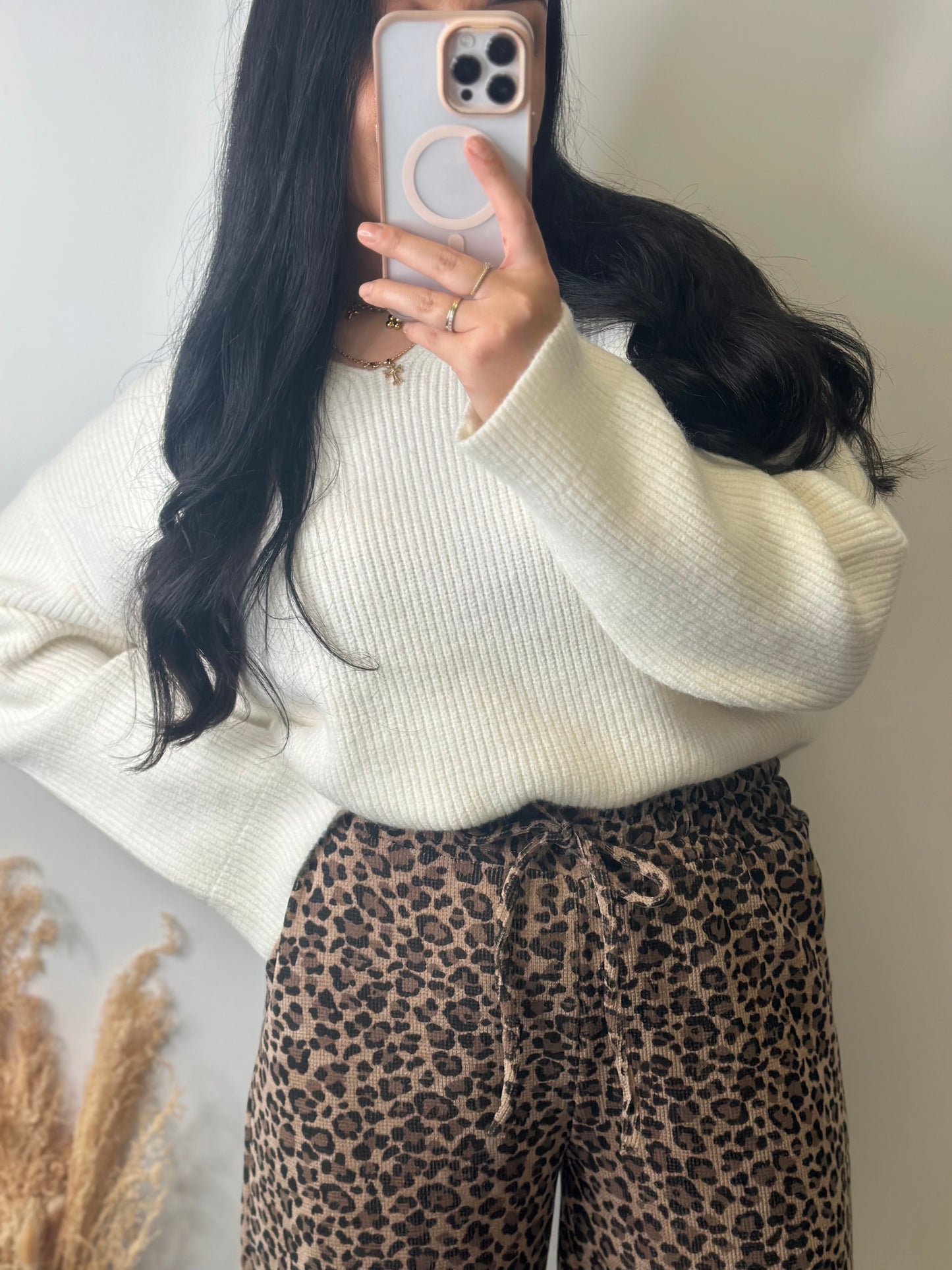 Pantalon léopard à noeuds - CHIARA