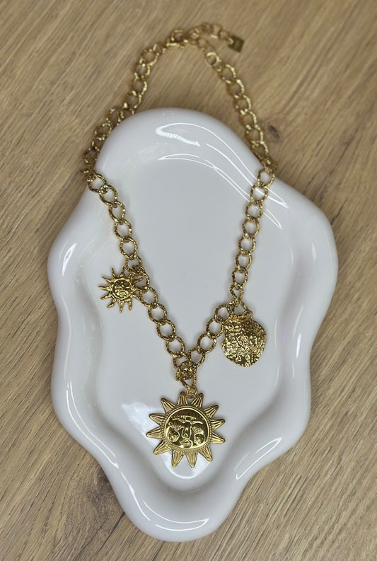Collier à breloques - SOLEIL